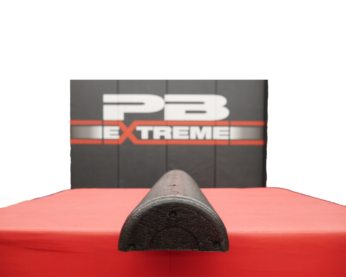 PB Elite 6" Firm Half Round Molded Foam Roller Image 3