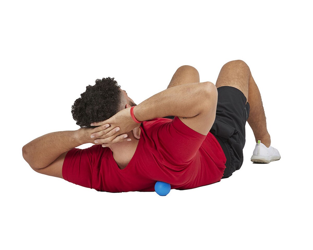 Lacrosse Ball in use