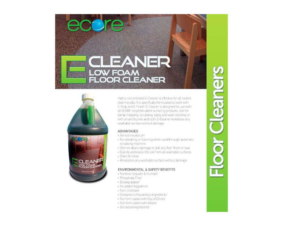 E-Cleaner Low Foam Floor Cleaner (1 Gallon) Image 1