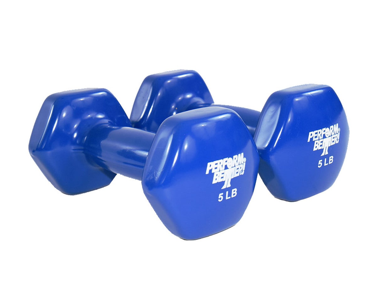 Vinyl Covered Dumbbells Image 8