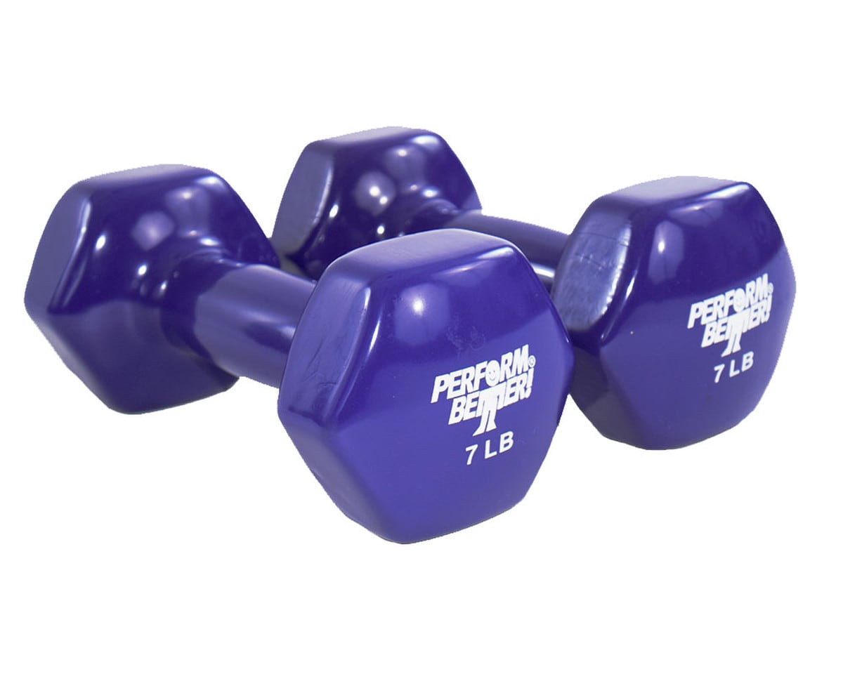 Vinyl Covered Dumbbells Image 9