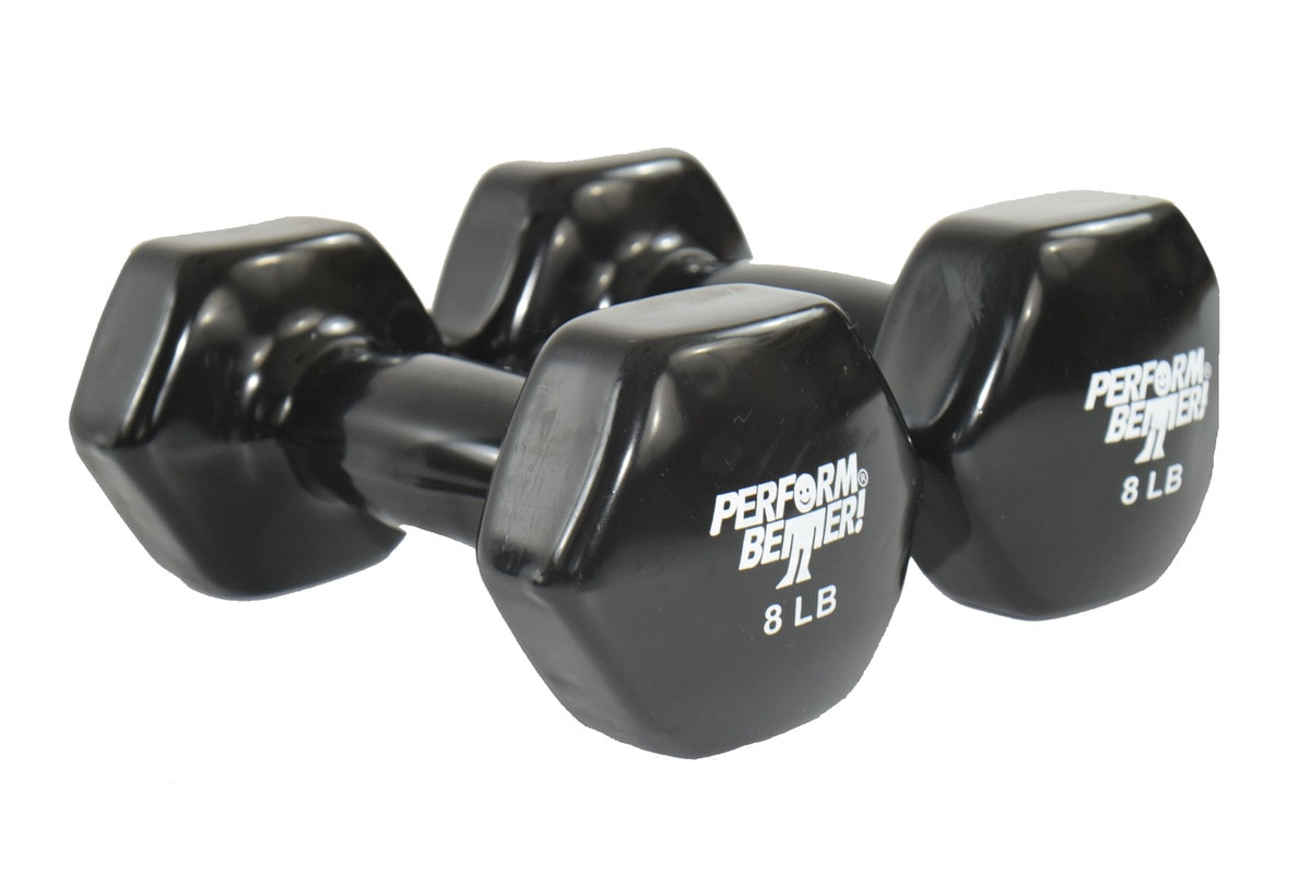 Vinyl Covered Dumbbells Image 10