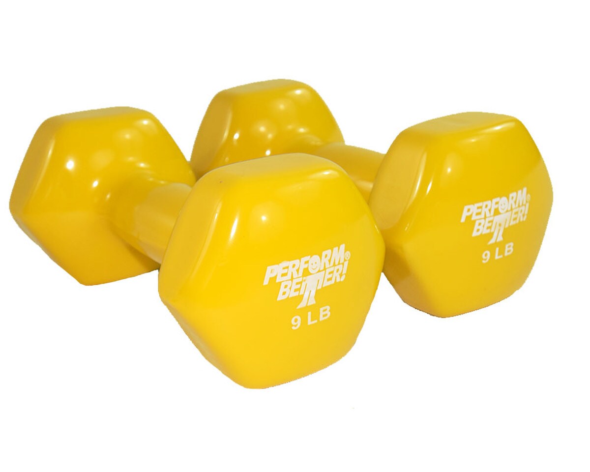 Vinyl Covered Dumbbells Image 11