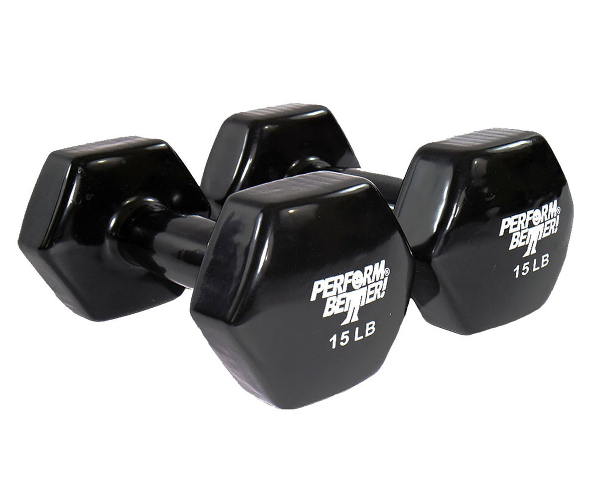 Vinyl Covered Dumbbells Image 12