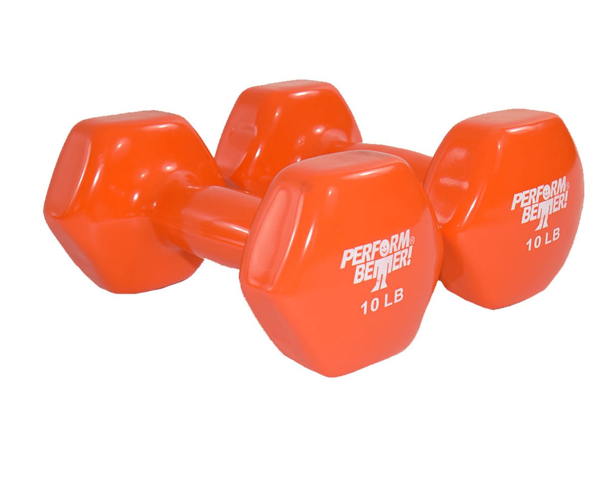 Vinyl Covered Dumbbells Image 3