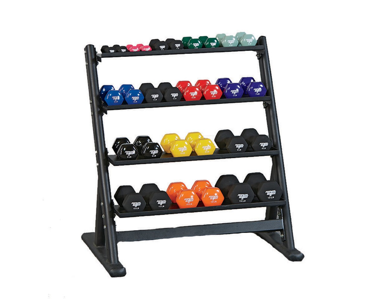 4-Tier Tray Dumbbell Rack Image 1