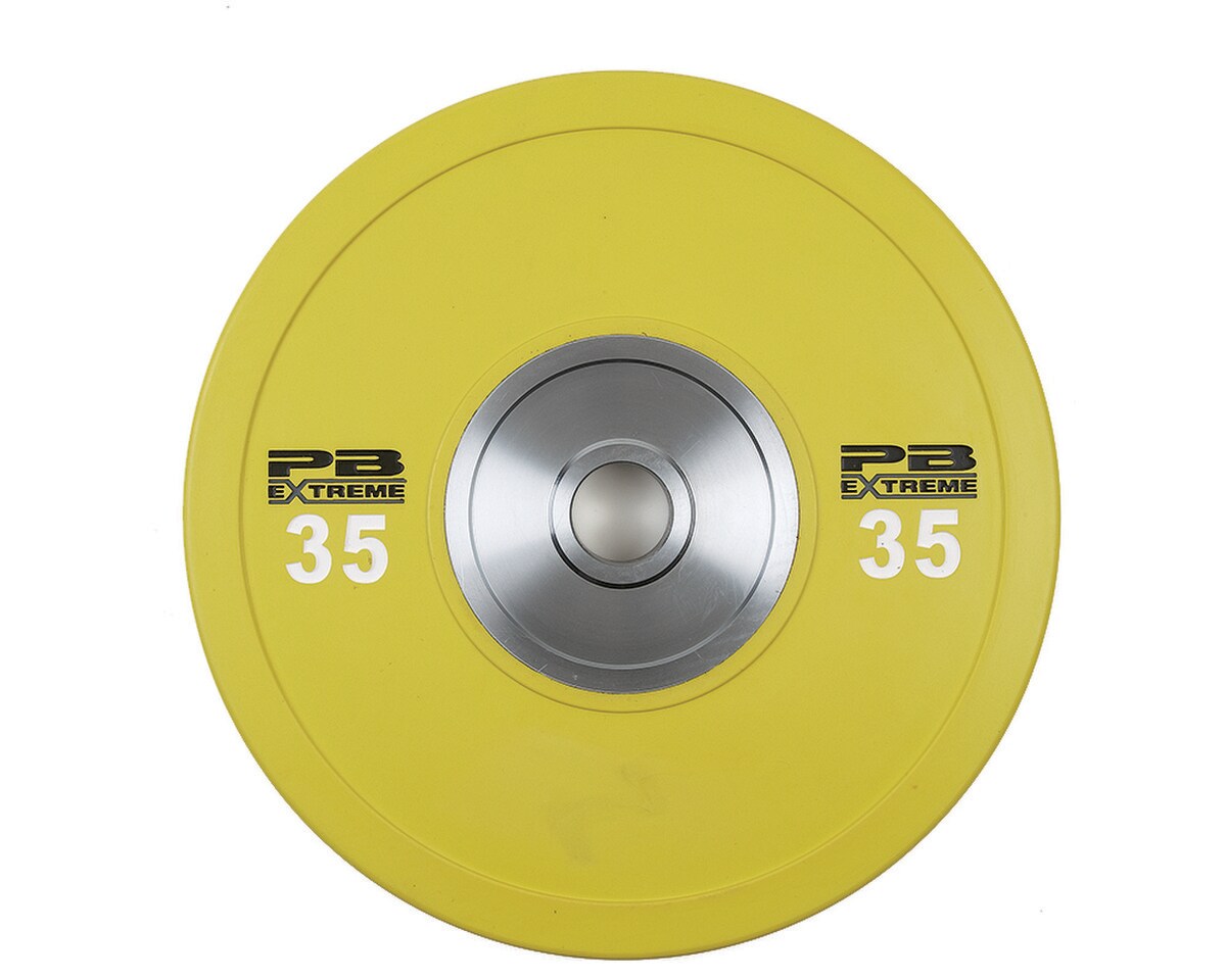 PB Extreme Colored Rubber Bumper Plates Image 2