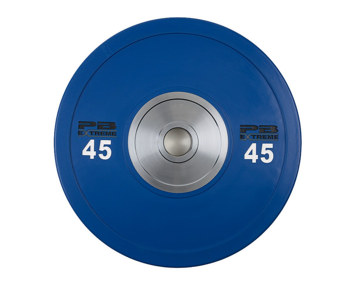 PB Extreme Colored Rubber Bumper Plates Image 3