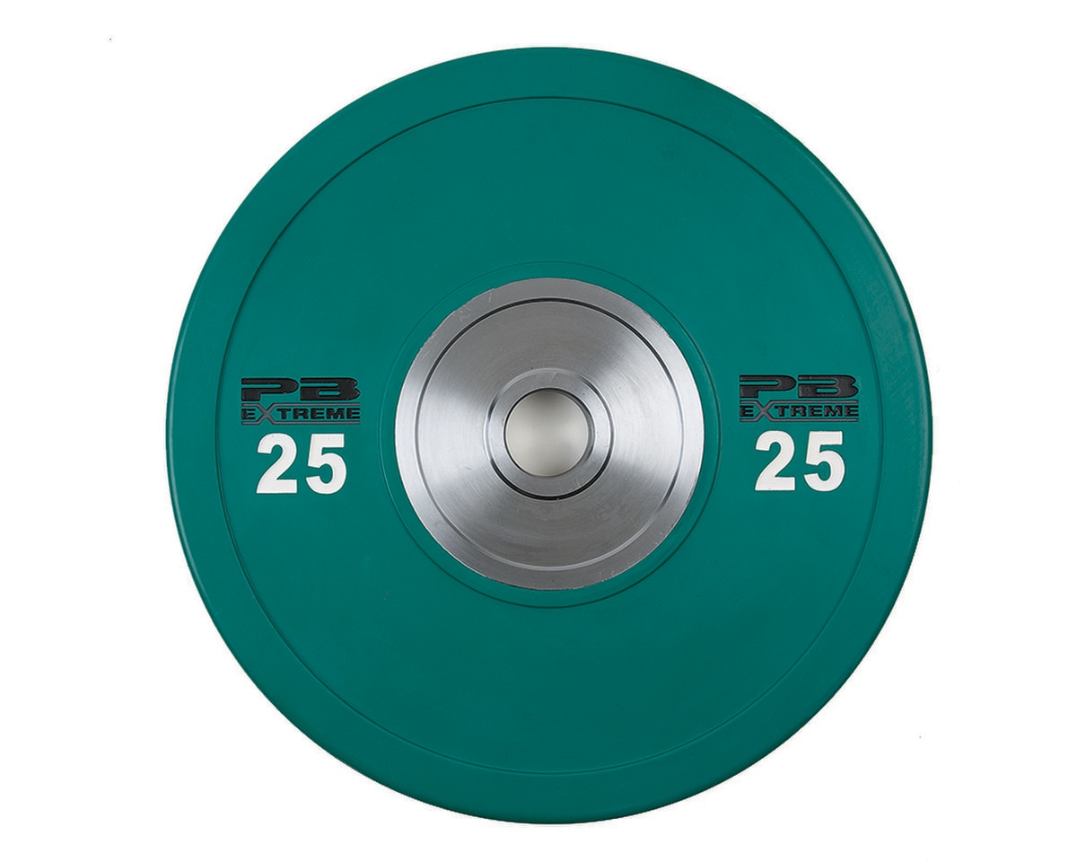 PB Extreme Colored Rubber Bumper Plates Image 1