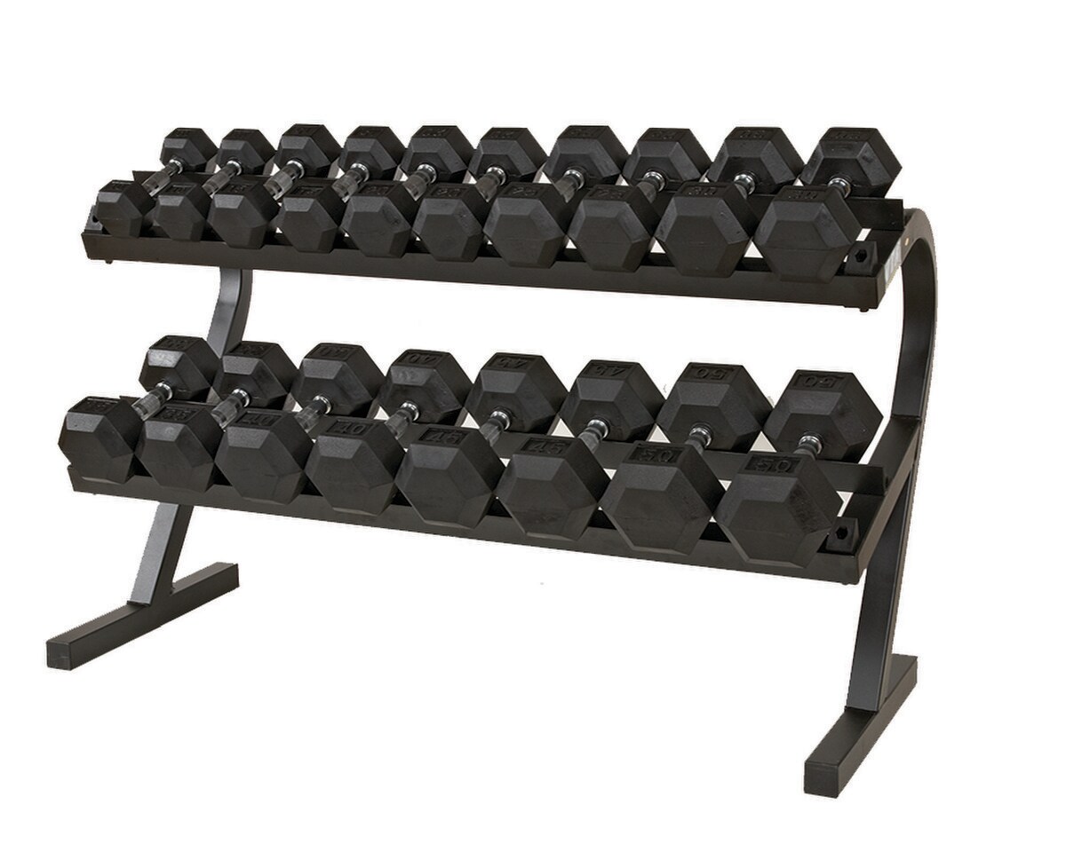 First Place Economy 2-Tier Dumbbell Rack Image 1