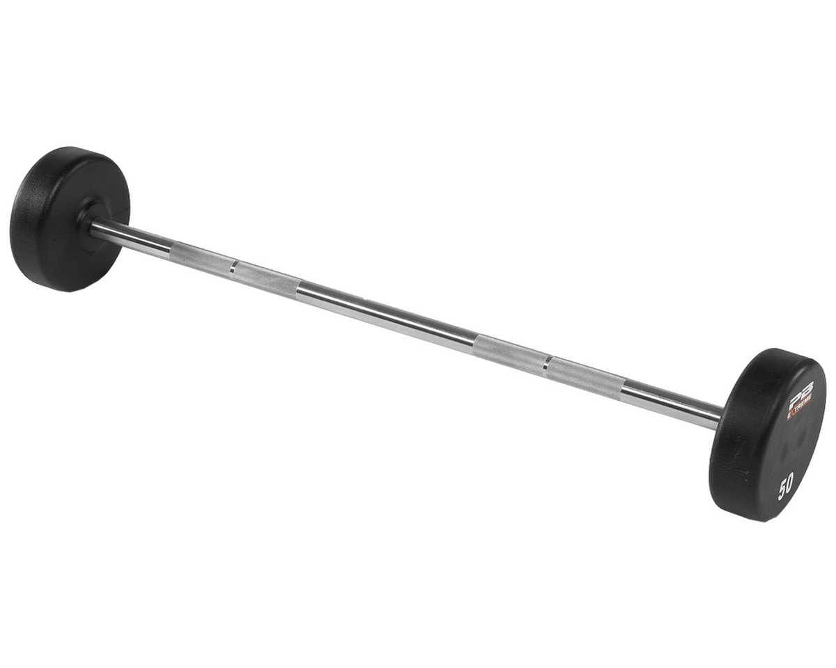 PB Extreme Fixed Straight Urethane Barbell Set 20-110 Pound Image 2