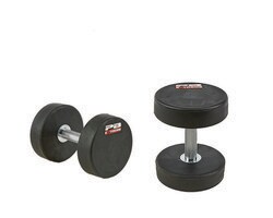 PB Extreme Pro Style Rubber Dumbbells - Sold As Pairs